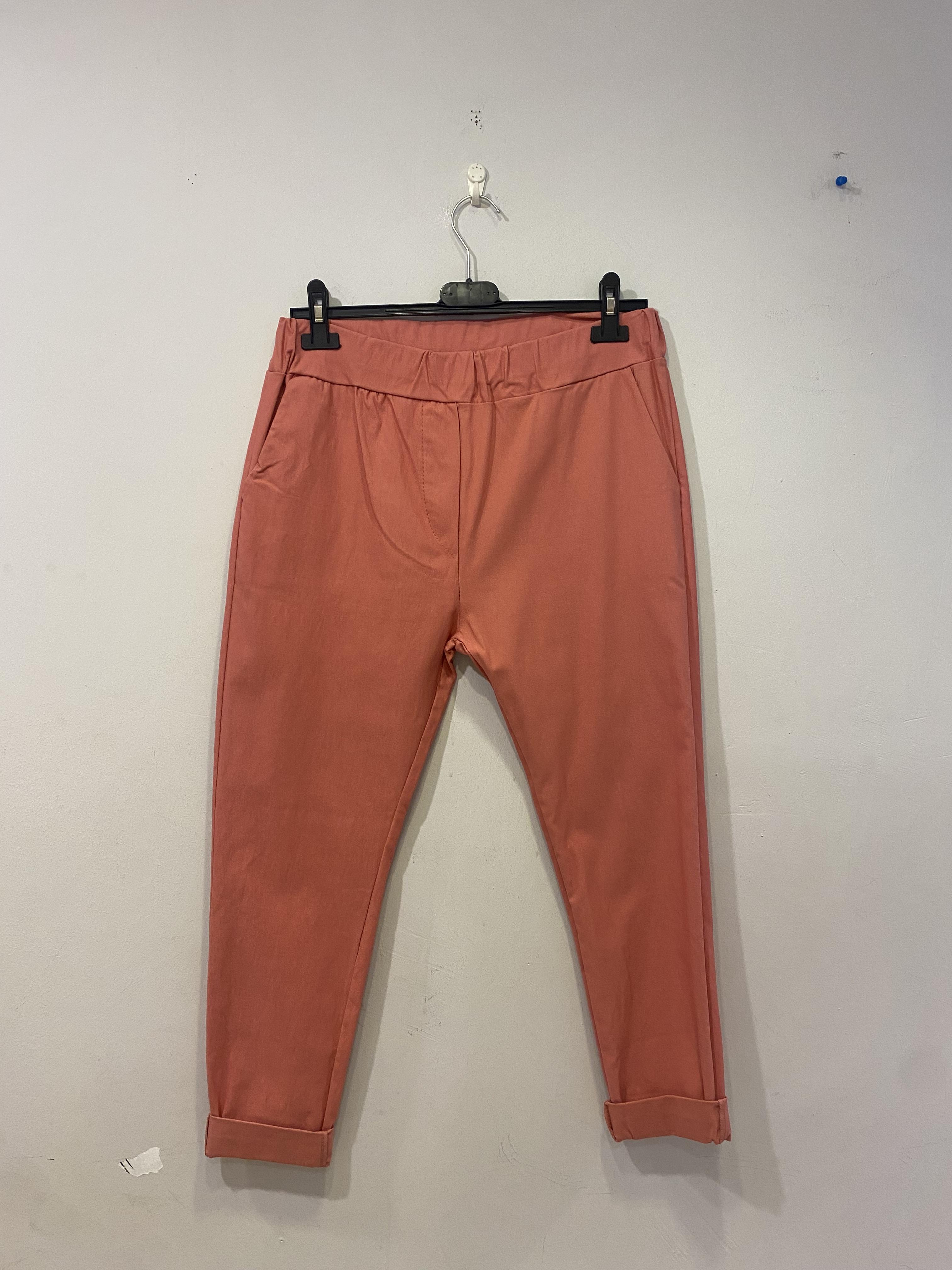 Beli lastikli 38-44 beden uyumlu ful likralı İtalyan pantalon